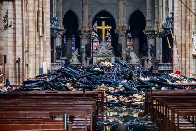 Image for article titled A Tale of Two Churches: How the Notre Dame Cathedral Illustrates America&#39;s Unwillingness to Acknowledge Black Suffering