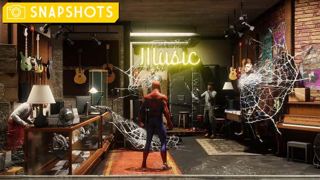 Image for article titled Spider-Man, Please Leave My Store