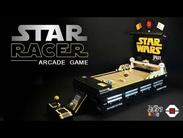 A LEGO Version Of <i>Star Wars Episode I: Racer</i><em></em>