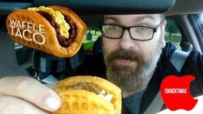 Taco Bell's Waffle Taco: The Snacktaku Road Trip Review