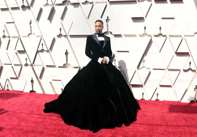 Billy Porter attends the 91st Annual Academy Awards at Hollywood and Highland on February 24, 2019 in Hollywood.