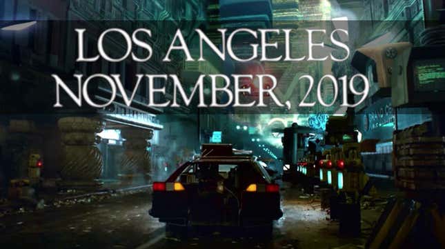 Image for article titled There&#39;s One Car From Blade Runner&#39;s November 2019 That Could Exist In Our November 2019