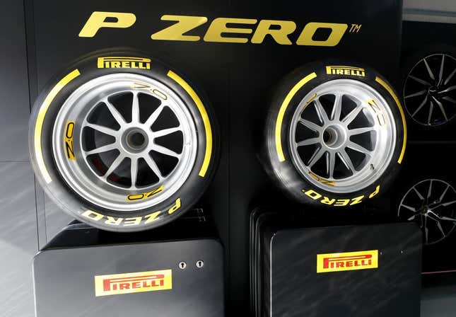 Image for article titled Formula One Proves Dedication To Cost Cutting By Making Teams Build Extra Car For Three-Day Tire Test