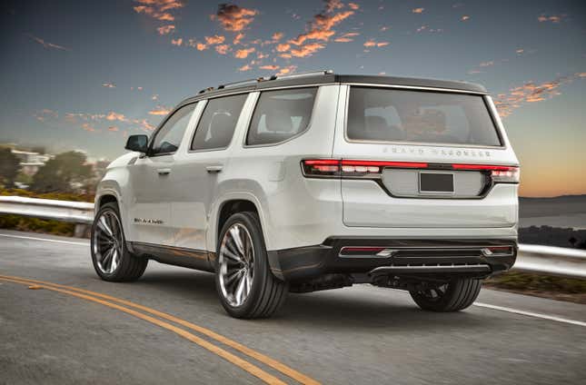 Image for article titled The New Jeep Grand Wagoneer Isn't Beautiful Enough For Its Name