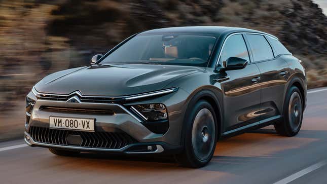 Image for article titled The Citroën C5 X Is What We Deserve