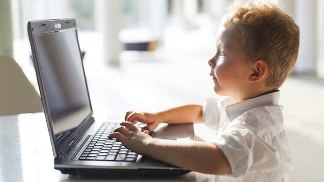Image for article titled Report: Increasing Number Of U.S. Toddlers Attending Online Preschool