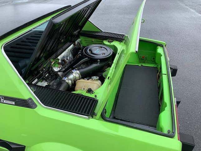 Image for article titled At $7,499, Could This Kermit Colored 1974 Fiat X1/9 Make it Easy Being Green?