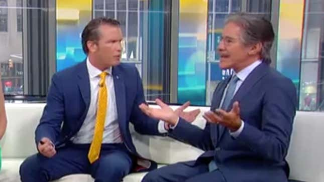 Image for article titled Fox News Host Tells Geraldo Rivera: &#39;I Can Tell You to Go Back Where You Came From&#39;