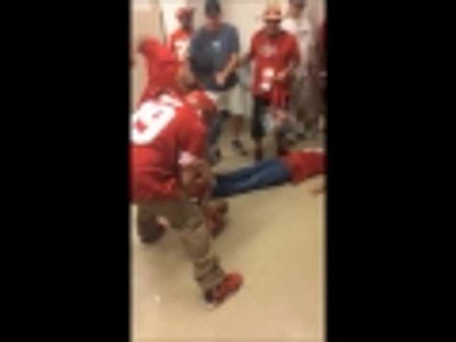 Victim In 49ers Bathroom Fight Left Partially Paralyzed