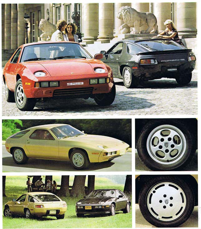 The 928, with its water-cooled engine up front, was once planned to succeed the 911, but that didn’t exactly work out.
