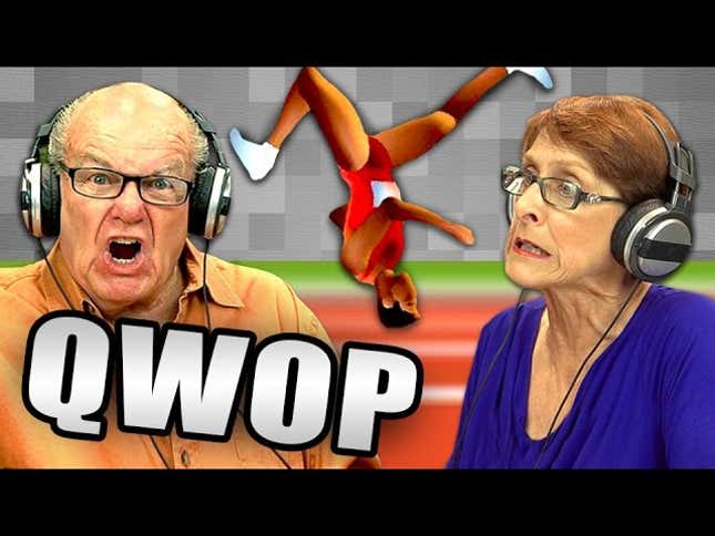 Old Folks Try <i>QWOP</i>, Are Also Utterly Confused