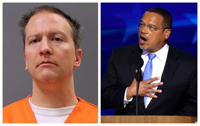 Image for article titled AG Keith Ellison Has Bad News for MAGA Supporters Pushing for Derek Chauvin's Pardon