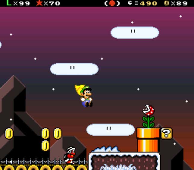 Super Mario World: The Princess Rescue 2 - Luigi's Journey! Screenshots ...