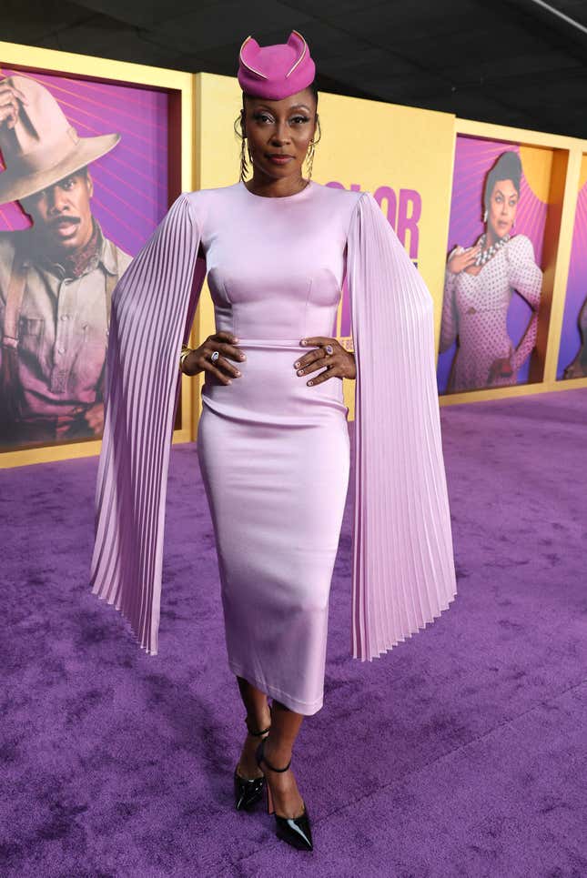 Image for article titled The Fabulous Fashions of &#39;The Color Purple&#39; Premiere