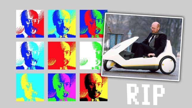 Image for article titled RIP Clive Sinclair, Iconic British Computer Pioneer And Less Successful EV Pioneer