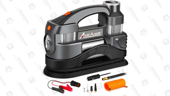 Avid Power Portable Air Compressor | $30 | Amazon | Clip Coupon