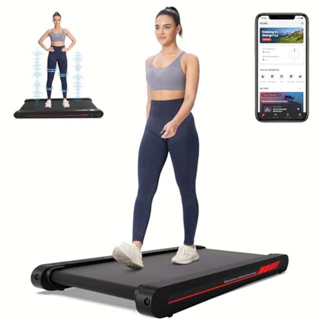 Image for article titled Walking Pad Treadmill with APP, Now 26% Off