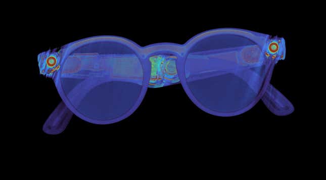 Image for article titled Here&#39;s What the Furby and Other Gadgets Look Like in a CT Scanner