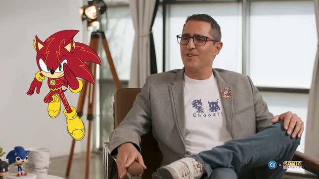 Ivo Gerscovich presents Sonic as The Flash.