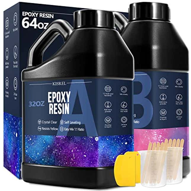 Image for article titled Epoxy Resin 64OZ, Now 20% Off