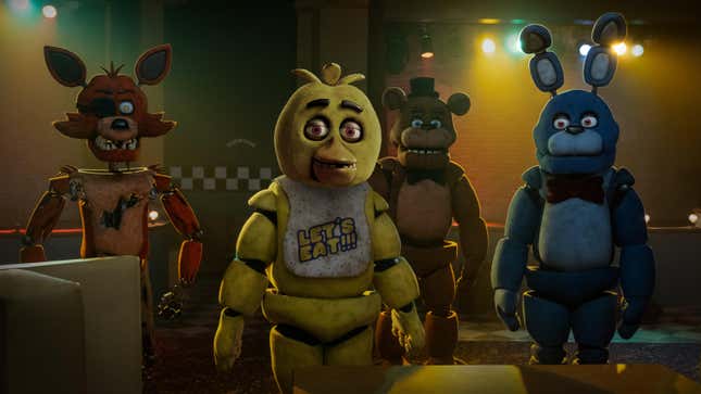 Freddy'nin karakterlerinde Beş Gece