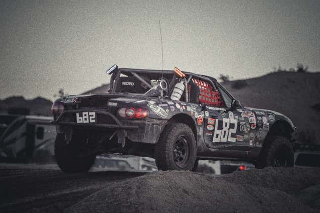 Image for article titled I Entered My Lifted Miata In A Real Off-Road Race, Here&#39;s What Happened
