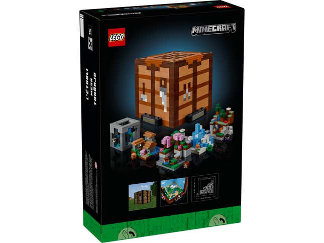 Image for article titled Lego&#39;s First Adult-Focused Minecraft Set Is a Very Stylish Cube