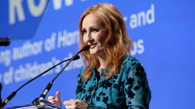 Image for article titled Everything J.K. Rowling Would Be Willing To Do To Protect Her Anti-Trans Views