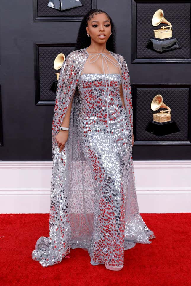 Image for article titled Grammys 2022: Red Carpet Looks