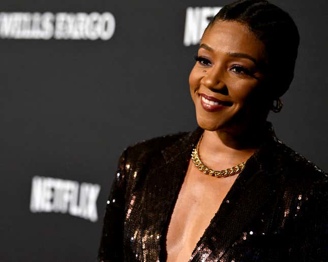 Tiffany Haddish attends the Mark Twain Prize for American Humor at The Kennedy Center on March 24, 2024 in Washington, DC.