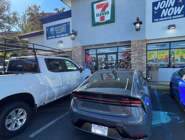 Image for article titled I Took 12 Cars to 7-Eleven and All I Got Were These Stupid Photos