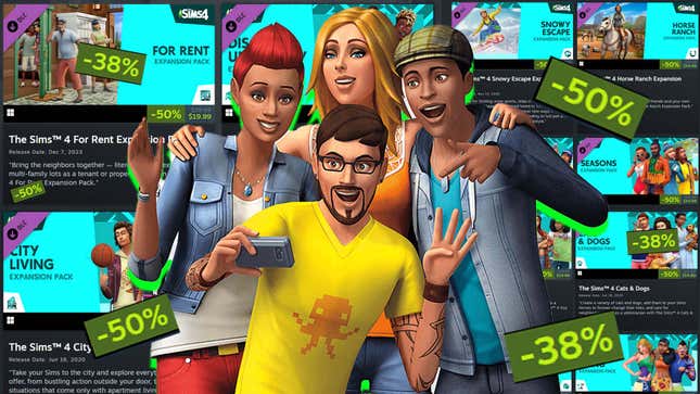 Image for article titled Nearly Every Sims DLC Pack Is On Sale Right Now