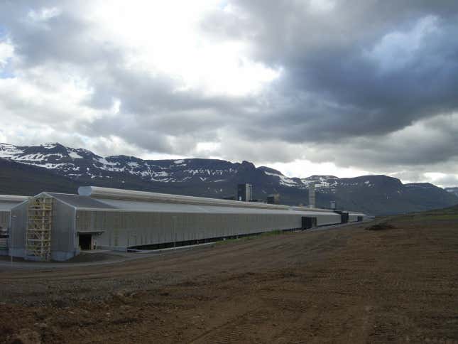 Alcoa has operations all over the world—like this one in Iceland.