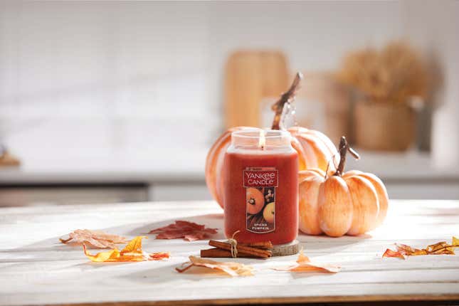 Image for article titled Ends Soon! Save 50% on Select Fall Yankee Candles and Get Into the Spirit of the Season