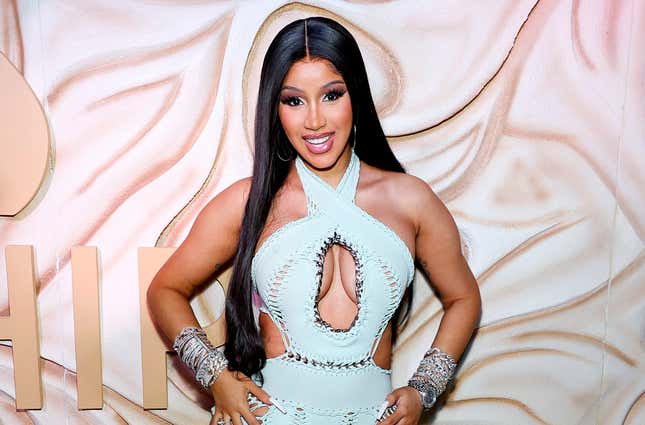 Cardi B and Starco Brands launch Whipshots at The Goodtime Hotel on December 04, 2021 in Miami Beach, Florida.
