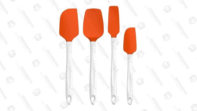 M Kitchen World 4-Piece Silicone Spatula Set | $10 | Amazon