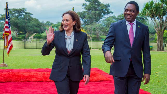 Image for article titled Here Are More Best Moments From VP Kamala Harris&#39; Africa Tour