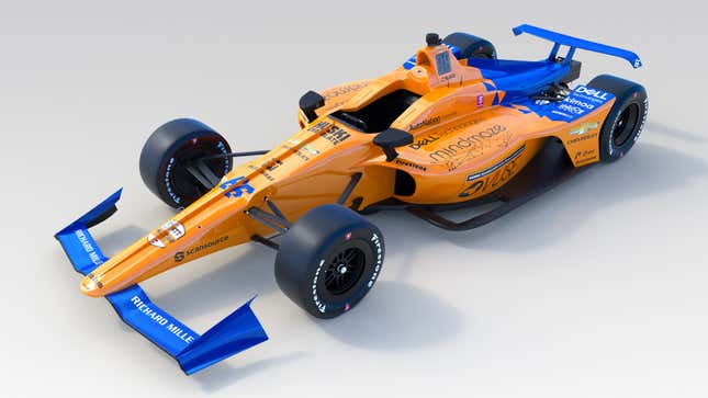 Here's the Orange McLaren Fernando Alonso Will Take to the Indianapolis ...