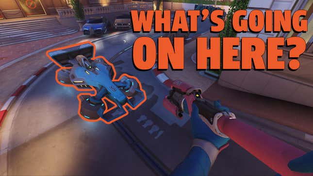 Image for article titled What&#39;s Up With the Race Cars In Overwatch 2&#39;s Monte Carlo Map?