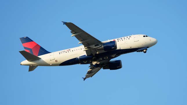 A Delta Air Lines plane