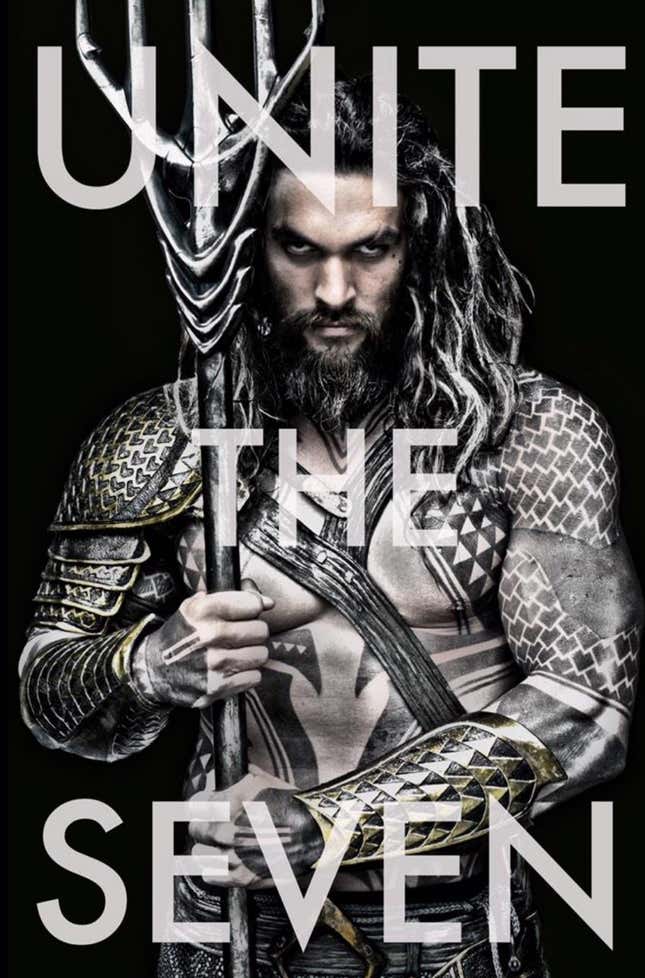 Our first look at Momoa as Aquaman in 2015.