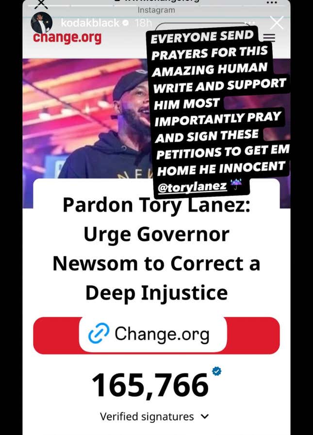Image for article titled Chris Brown, Drake and All the Male Artists Who Signed a Petition to Free Tory Lanez