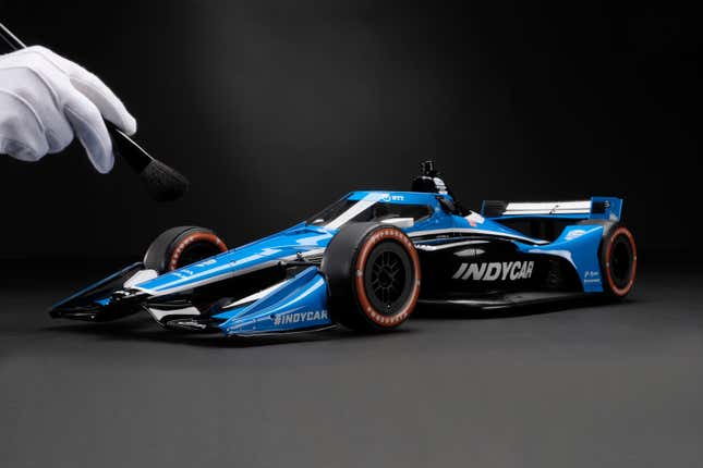 Image for article titled This Scale-Model IndyCar Is Almost Indistinguishable From the Real Thing