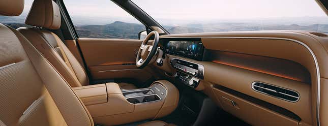 Dashboard view of a 2026 Hyundai Palisade 