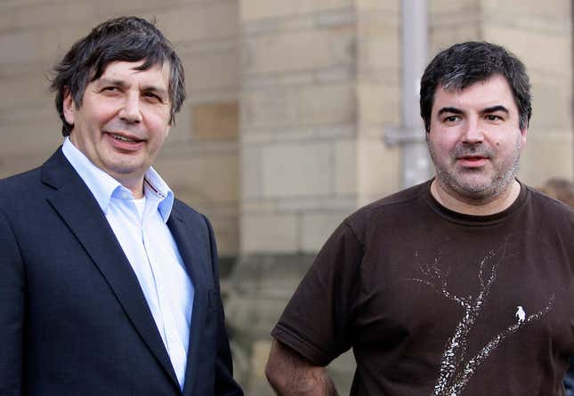 Andre Geim and Konstantin Novoselov