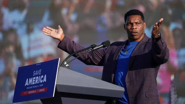 Image for article titled In Further Proof That the World Is About to End, Herschel Walker Is Georgia&#39;s Leading GOP Senate Candidate