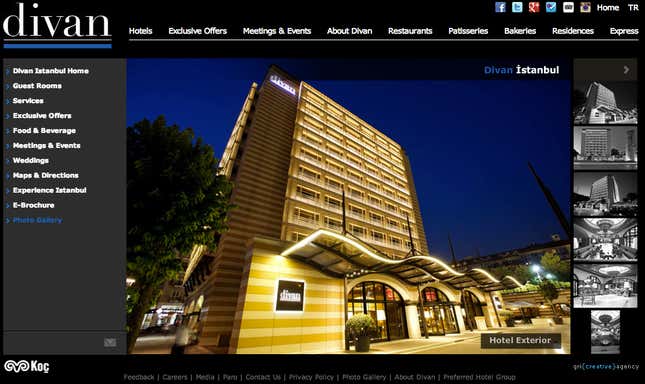 divan hotel istanbul