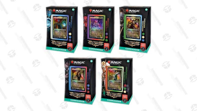 Magic: The Gathering New Capenna Commander Decks | $139 | Amazon