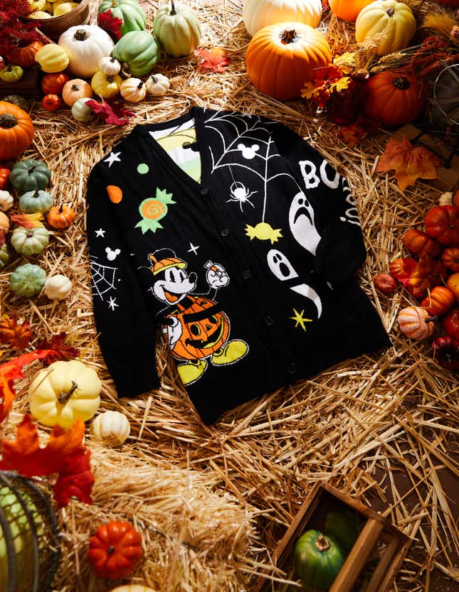 Disney Mickey Mouse Halloween Icons Cardigan BoxLunch