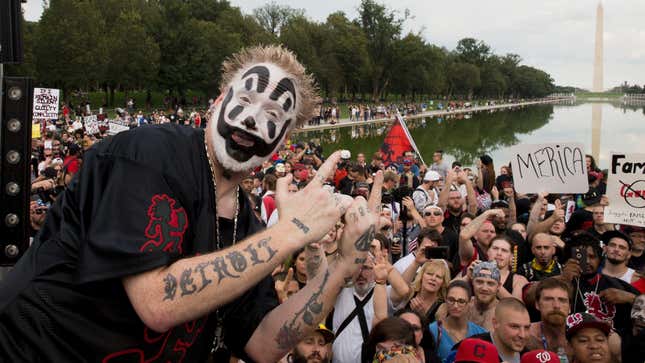 Violent J of the Insane Clown Posse at the March of the Juggalos